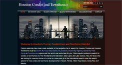 Desktop Screenshot of houstoncondosandtownhomes.com
